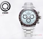 Luxury Swissclone Rolex Ice Blue Daytona QF Factory 1-1 4130 904l Stainless Steel Watch